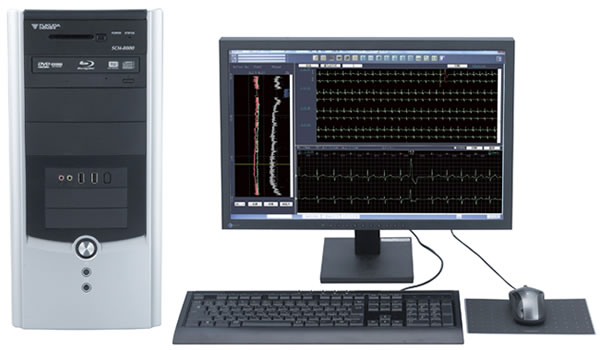 ホルター心電図解析装置/解析ソフト　SCM-8000